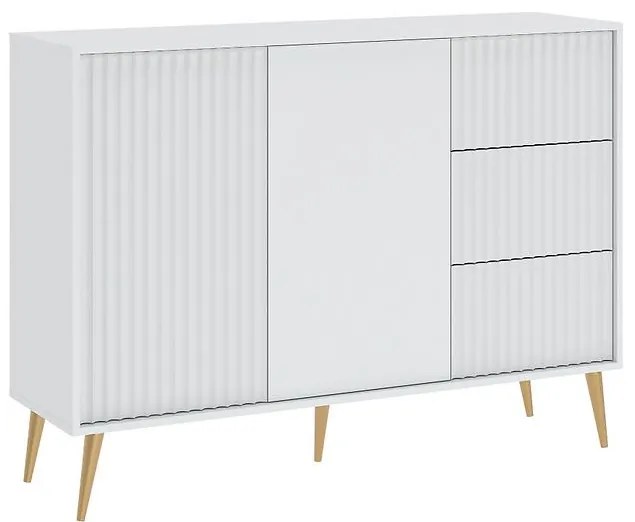 Komoda 2D3S Barcelona biela