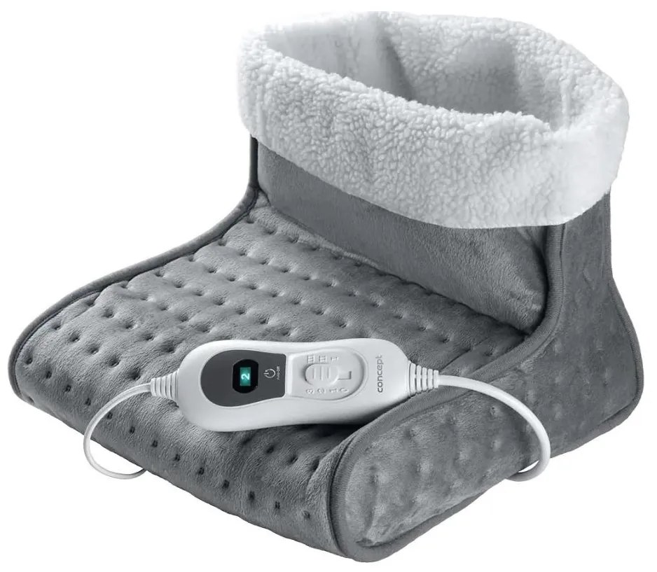 Concept BV1020 - Elektrická vyhrievaná topánka 100W/230V 30x30 cm sivá/biela