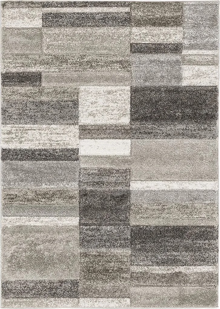 Oriental Weavers, Kusový koberec Castro Carved 5507/NQ2J, 67x120, šedá, kancelária