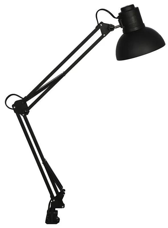 TOP-LIGHT Retro stolná lampa na čítanie HANDY C, 1xE27, 60W, čierna