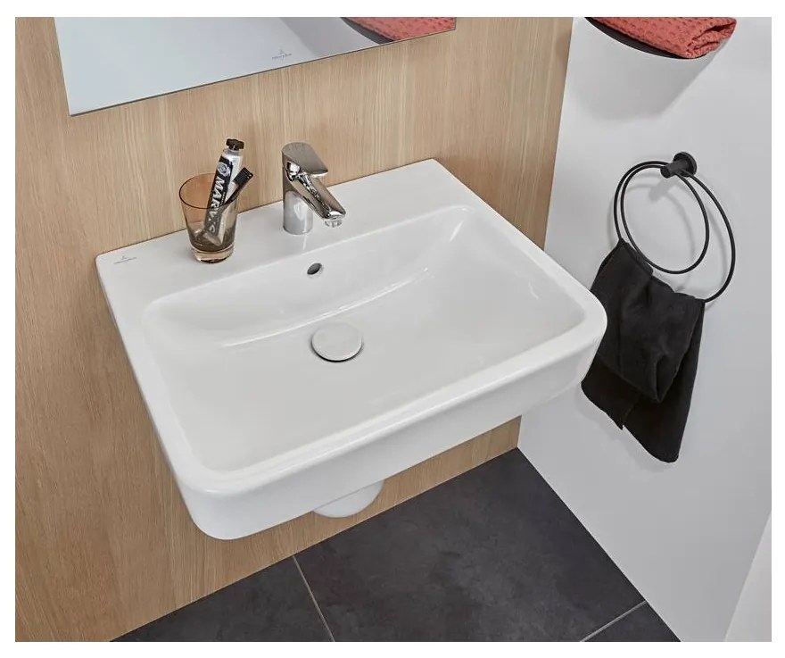 Villeroy & Boch O.novo - Umývadlo 600x460 mm, s prepadom, alpská biela 4A416001