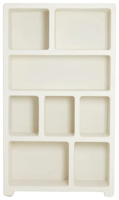 Krémová knižnica 110x190 cm Nahua – Light &amp; Living