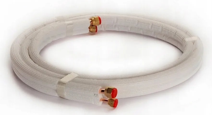 Rúrky pre klimatizáciu Ebrille 1/4'' 3/8'' 5mb s kalichmi, vysoká kvalita