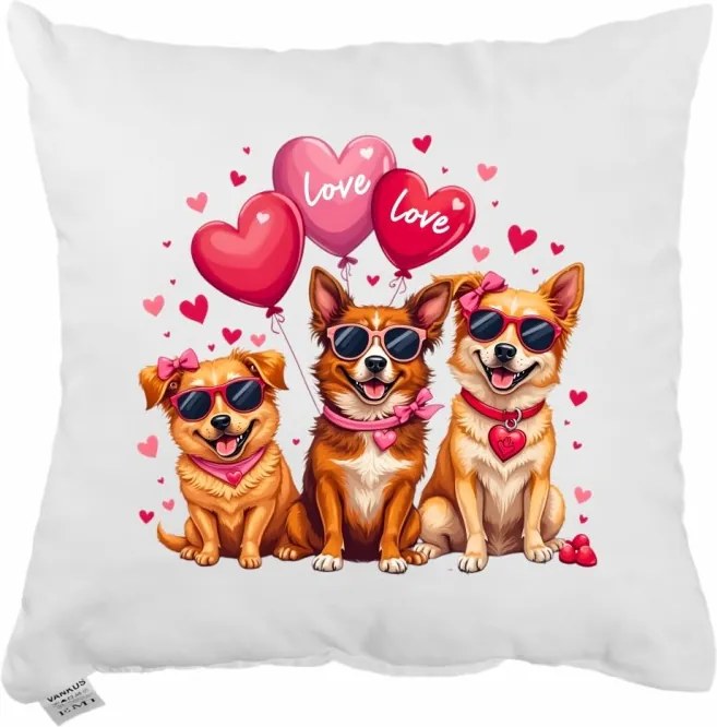 Dekoratívny vankúš Paws 40x40 cm EMI