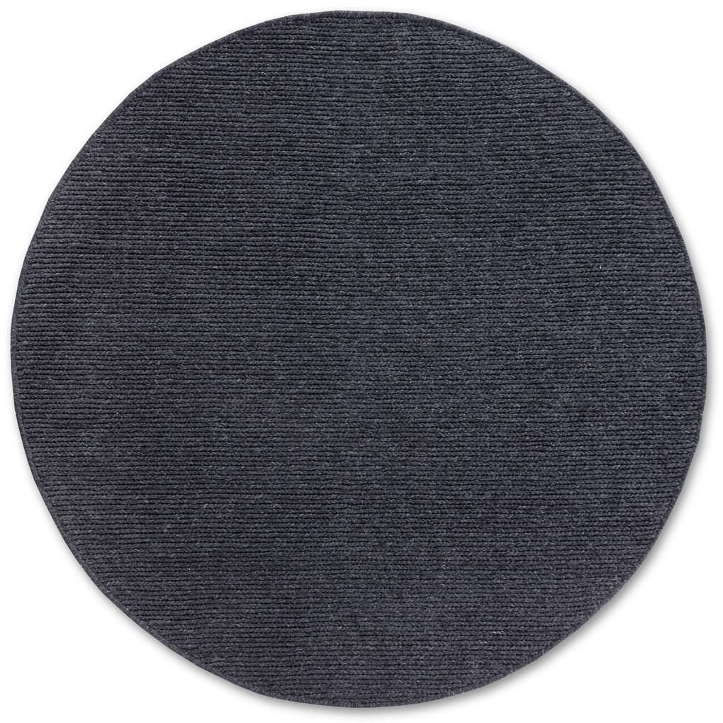 Villeroy & Boch Kusový koberec 106051 Anthracite kruh, 200x200 (priemer) kruh, šedá, obývacia izba