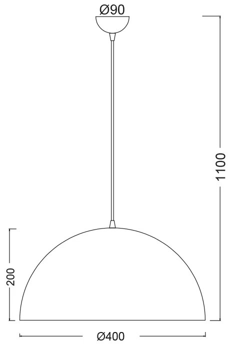ACA DECOR Závesné stropné svietidlo MELINA max. 60W/E27/230V/IP20, krémové biele