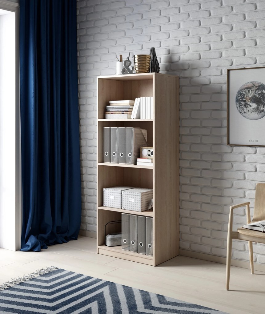 Regál Tatris 153 cm dub sonoma