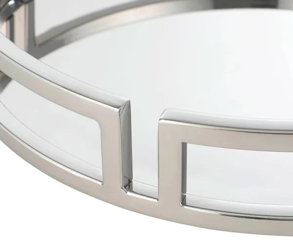 Eglo 427019 - Dekoračný podnos SAVANT pr. 38 cm chróm