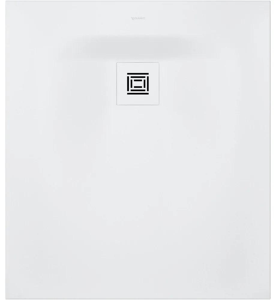 DURAVIT Sustano obdĺžniková sprchová vanička z materiálu DuraSolid, Antislip, 900 x 800 x 30 mm, biela matná, 720270740000000