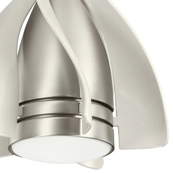 Kichler KLF-TERNA-15-BN-LED Stmievateľný stropný ventilátor TERNA LED/10W/230V+DO