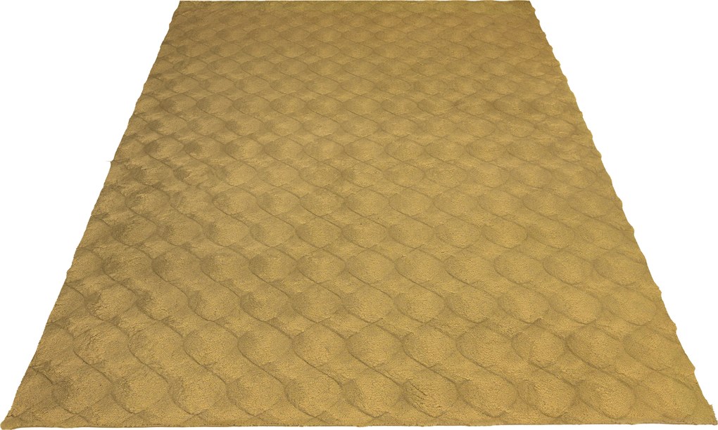 Obsession, Kusový koberec Diamond Cut 800 Honey, 80x150, hnedá, obývacia izba