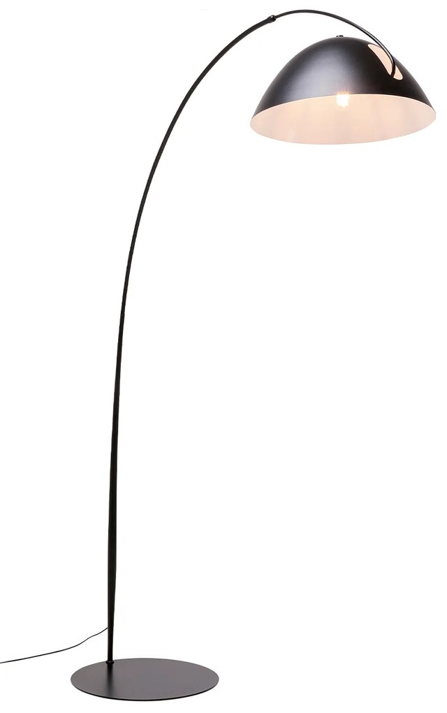 Flip stojacia lampa čierna 220 cm