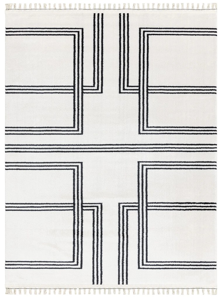 Koberec AMOUR 53091C krém - Geometrický