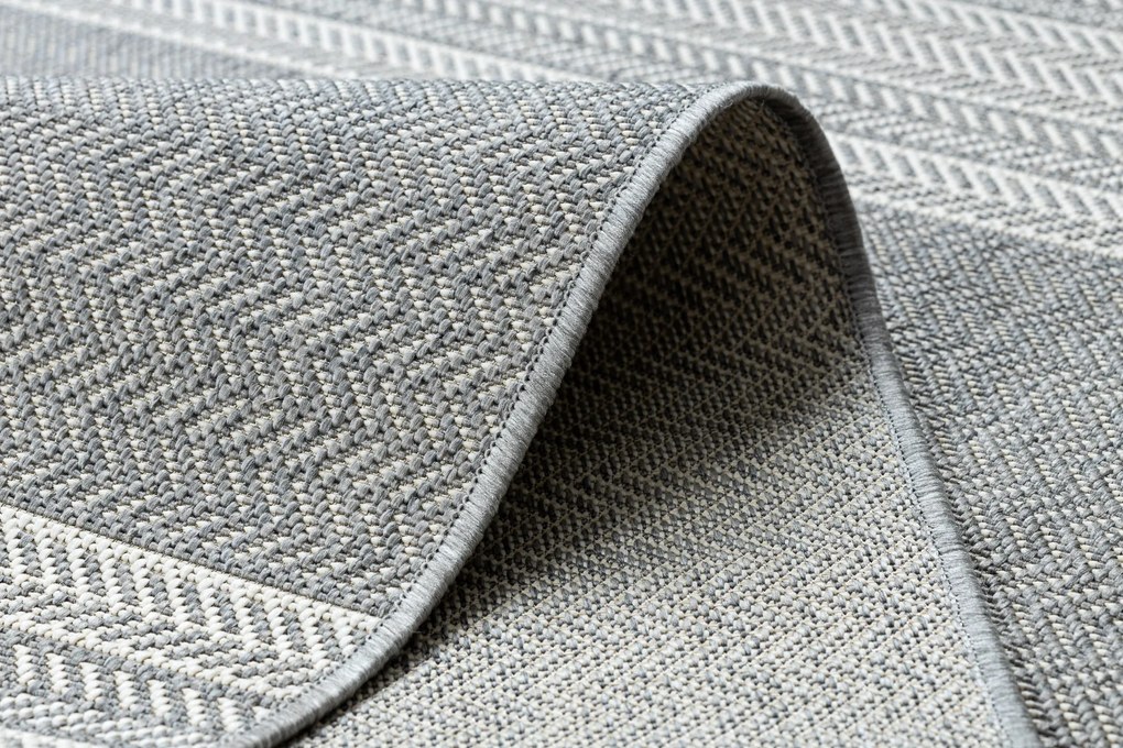 Koberec FLAT SISAL 48829637 Jedľa sivá Veľkosť: 200x290 cm