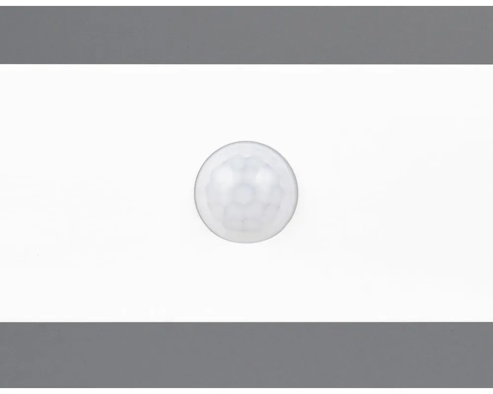 LED nástenné solárne vonkajšie svietidlo (výška 6 cm) Bilbao – Reality