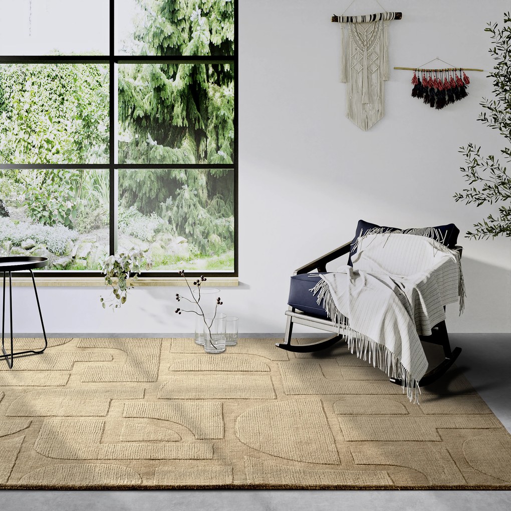 Villeroy & Boch Kusový koberec 106175 Beige, 190x280, béžová, obývacia izba