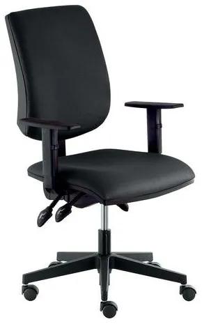 Kancelárska stolička Luki, čierna