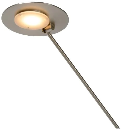 Lucide 19766/09/12 - LED Stmievateľná stojacia lampa ANSELMO LED/9W/230V chróm