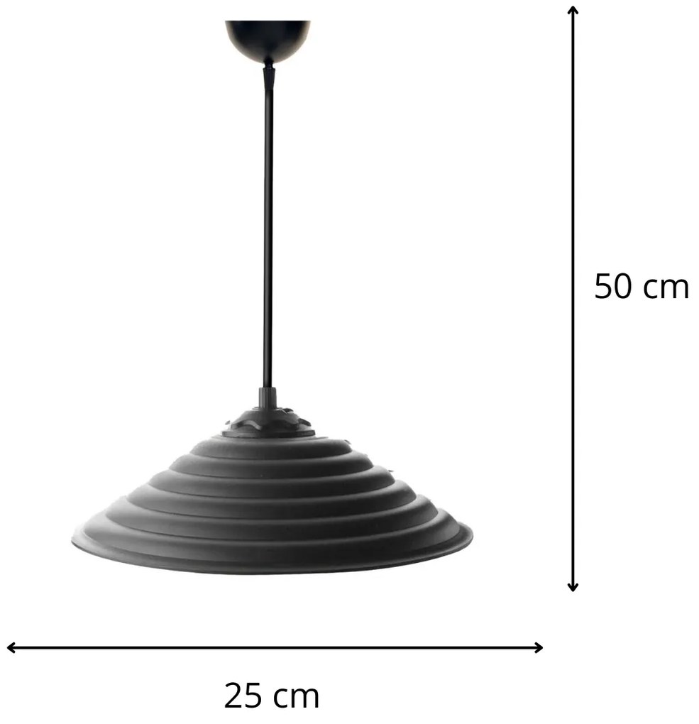 Stropní svítidlo Chairo černé