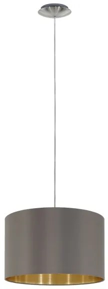 Eglo 31603 - Luster na lanku MASERLO 1xE27/60W/230V