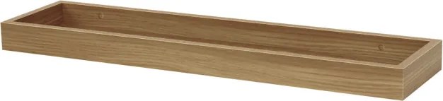 Nástenná polica 60 cm hnedá P-011 OAK