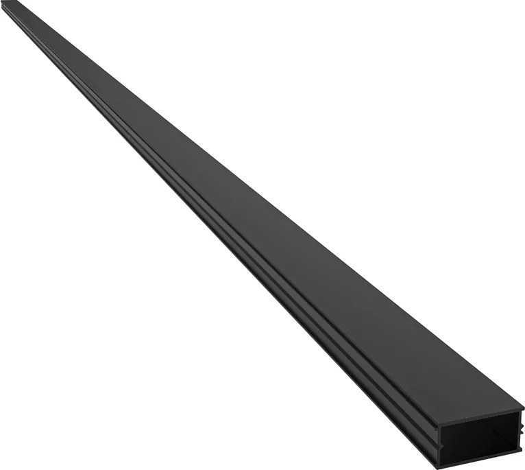 CERANO - Rozširovací profil pre sprchové dvere Santoro L/P - čierna - 30 mm, CER-CER-543925
