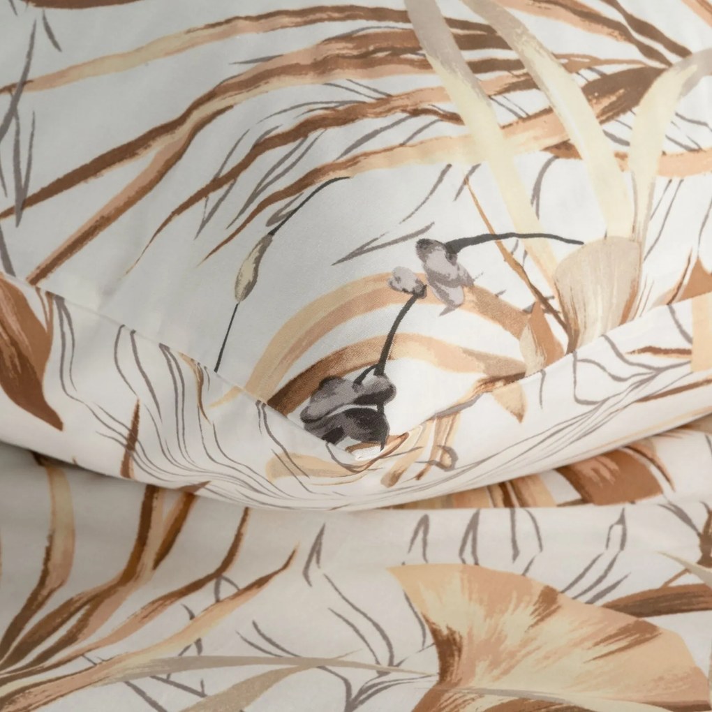 RENFORCÉ OBLIEČKY POLA 200X220 CM, 2 KS 70X80 CM LISTY