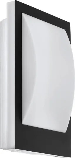 Eglo 79577 - Vonkajšie nástenné svietidlo FLAMMIGNANO 1xE27/9W/230V IP44 čierna