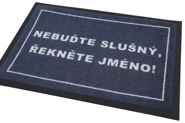 GDmats, Slušná rohožka 40x60 cm – na von aj na doma, 40x60, šedá