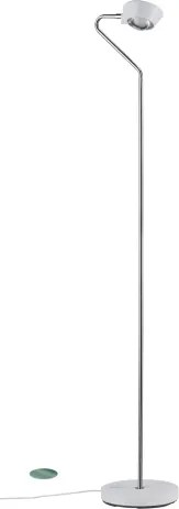 Paulmann 70920 - LED/7,5W Stmievateľná stojacia lampa RAMOS 230V biela/lesklý chróm