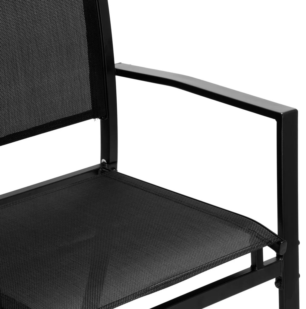 Sada zahradního nábytku GRACIOSA černá