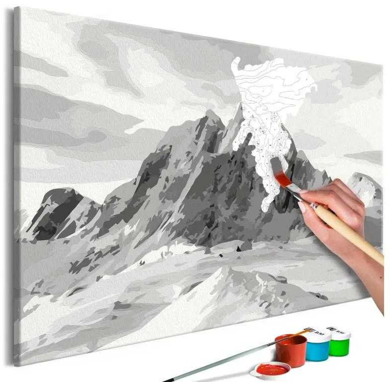 Obraz - maľovaný podľa čísel Alps Panorama