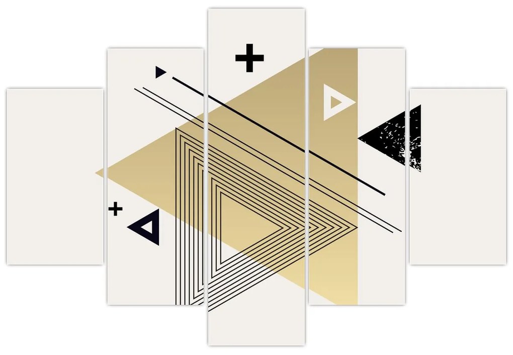 Obraz - Geometrické tvary N⁰4 (150x105 cm)