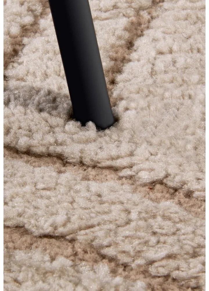 Taupe okrúhly koberec ø 200 cm Panglao New York Taupe – Elle Decoration