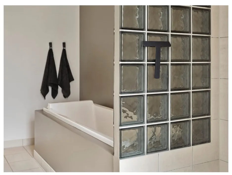 Čierny uterák Zone Classic, 50 × 70 cm