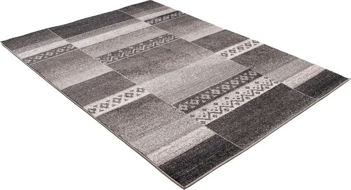 TA Koberec H077B TMAVOSIVÉ SARI BSF Rozmer: 240x330 cm