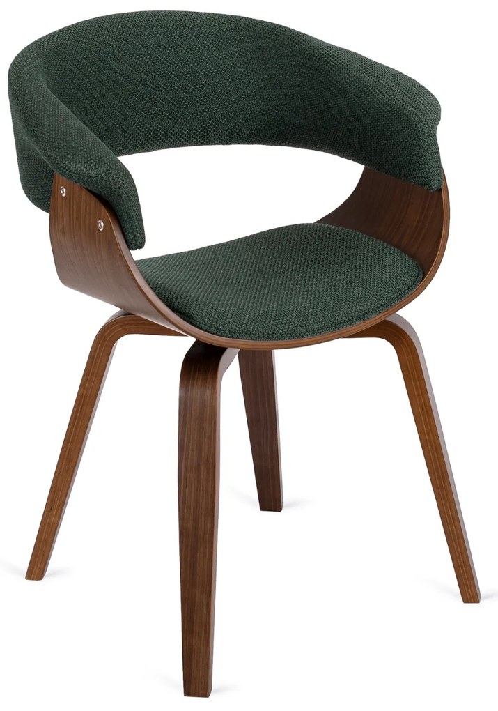 PROXIMA.store - Čalúnená stolička GARY FARBA: zelená