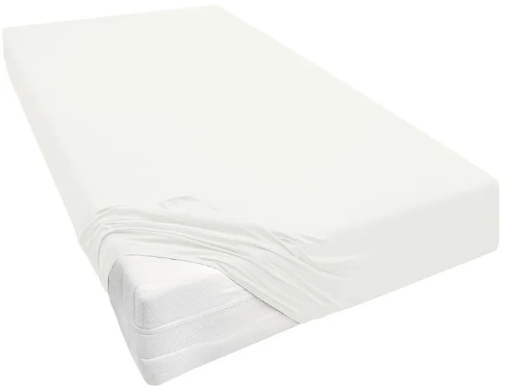 Biberna Napínacia plachta (krémová, 140 – 160 x 200 – 220 cm)  (100251944)