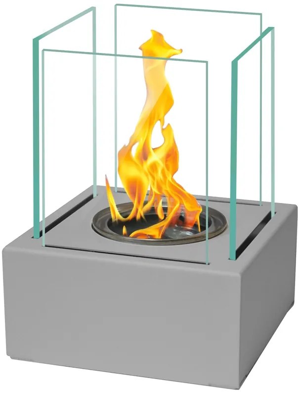 Biokrb na stôl FLAME SIVÝ