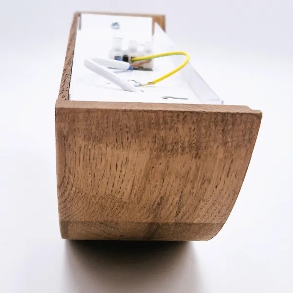 Brilagi - LED Nástenné svietidlo CARVALHO 1xE27/60W/230V dub čerešňa