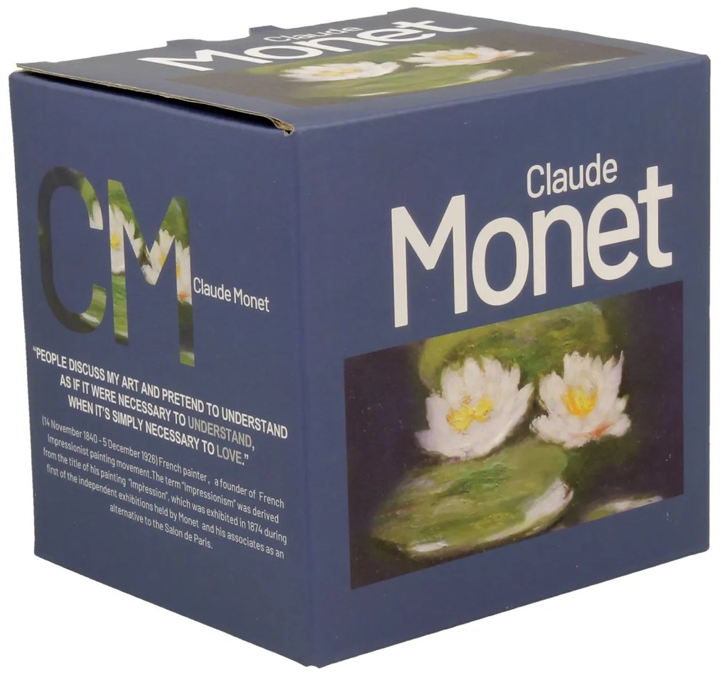 Porcelánový hrnček Monet Nenufars 360 ml