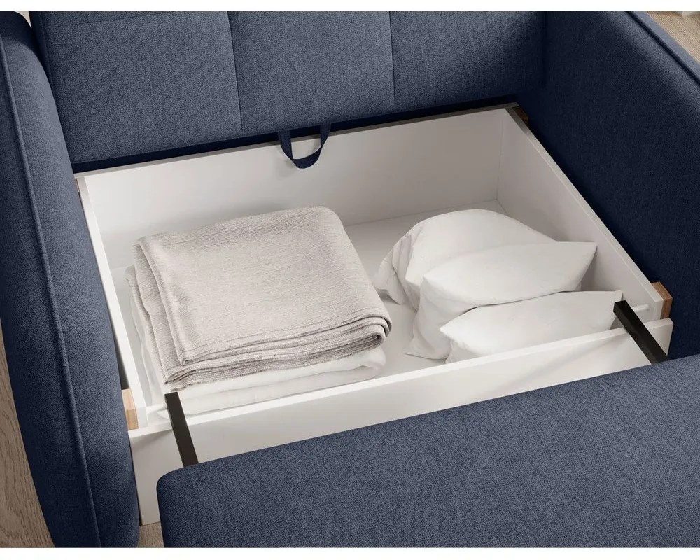 Tmavomodré kreslo Laine – ELTAP