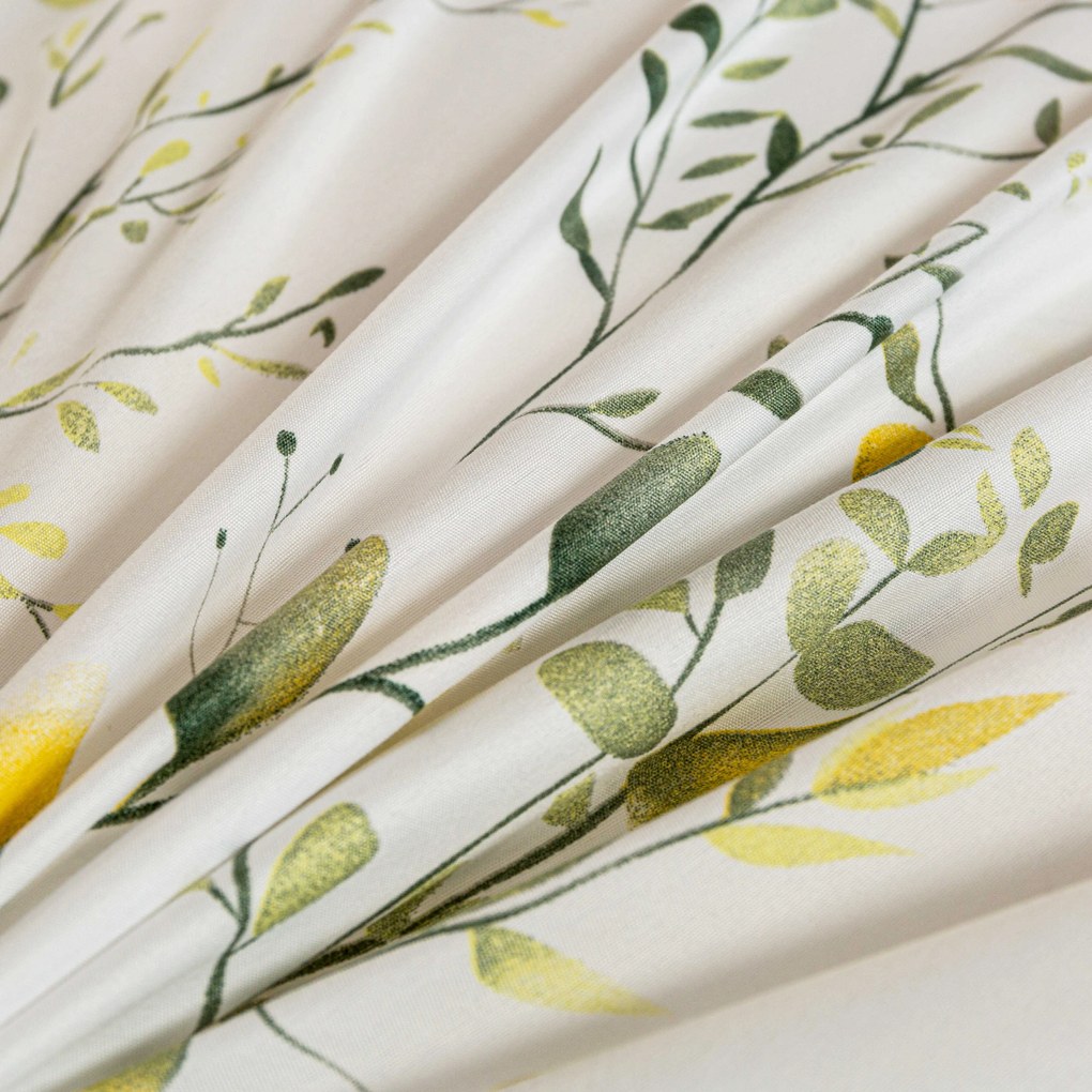 Obliečky z mikrovlákna CITRUS GARDEN biele Rozmer obliečky: 70 x 90 cm | 140 x 200 cm