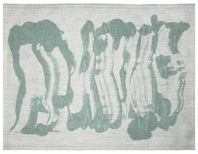 Podložka do sauny Savu 46x60, ľan-zelená