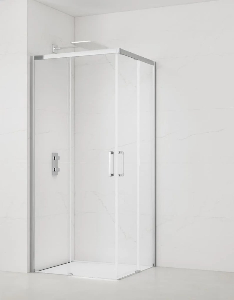 Sprchový kút štvorec 80x80 cm SAT TEX BB SATTEXQBB80CRT