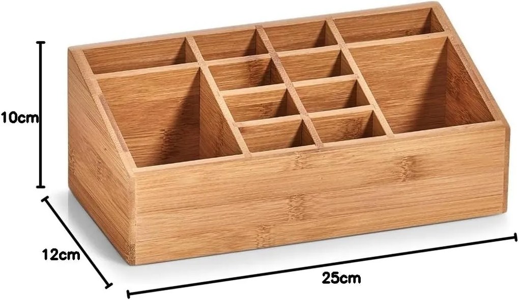 Zeller Present Organizér na kosmetiku a make-up, do kanceláře THINGS, 12 přihrádek