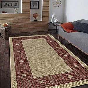 Oriental Weavers koberce Kusový koberec Sisalo / DAWN 879 / O44P (J84 Red) – na von aj na doma - 133x190 cm