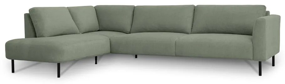 Zelená rohová pohovka (ľavý roh) Hero – Scandic