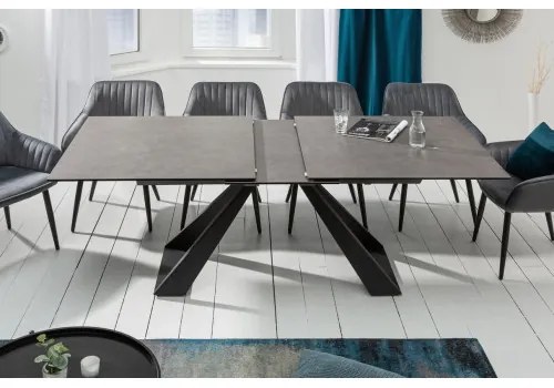 Rozkladací jedálenský stôl 40648 180/230 x 90cm Anthracite Ceramik  - Komfort-nábytok