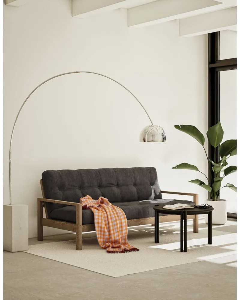 Hnedá rozkladacia pohovka 205 cm Knob – Karup Design